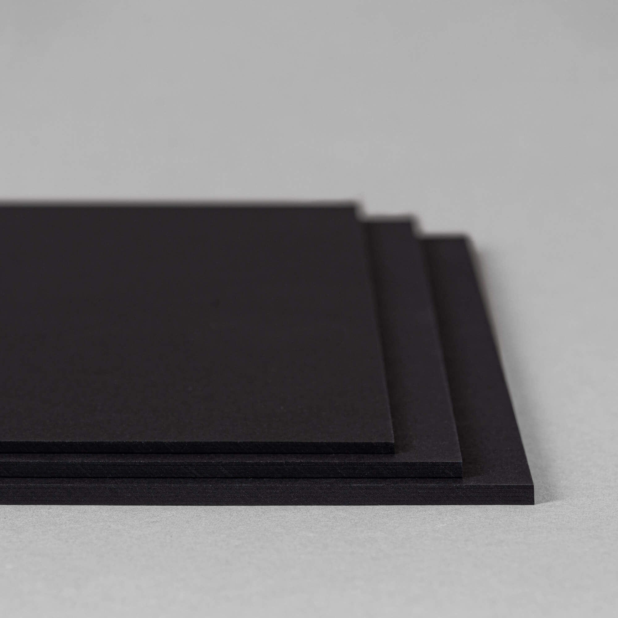 Display carton KROMA All Black in various thicknesses