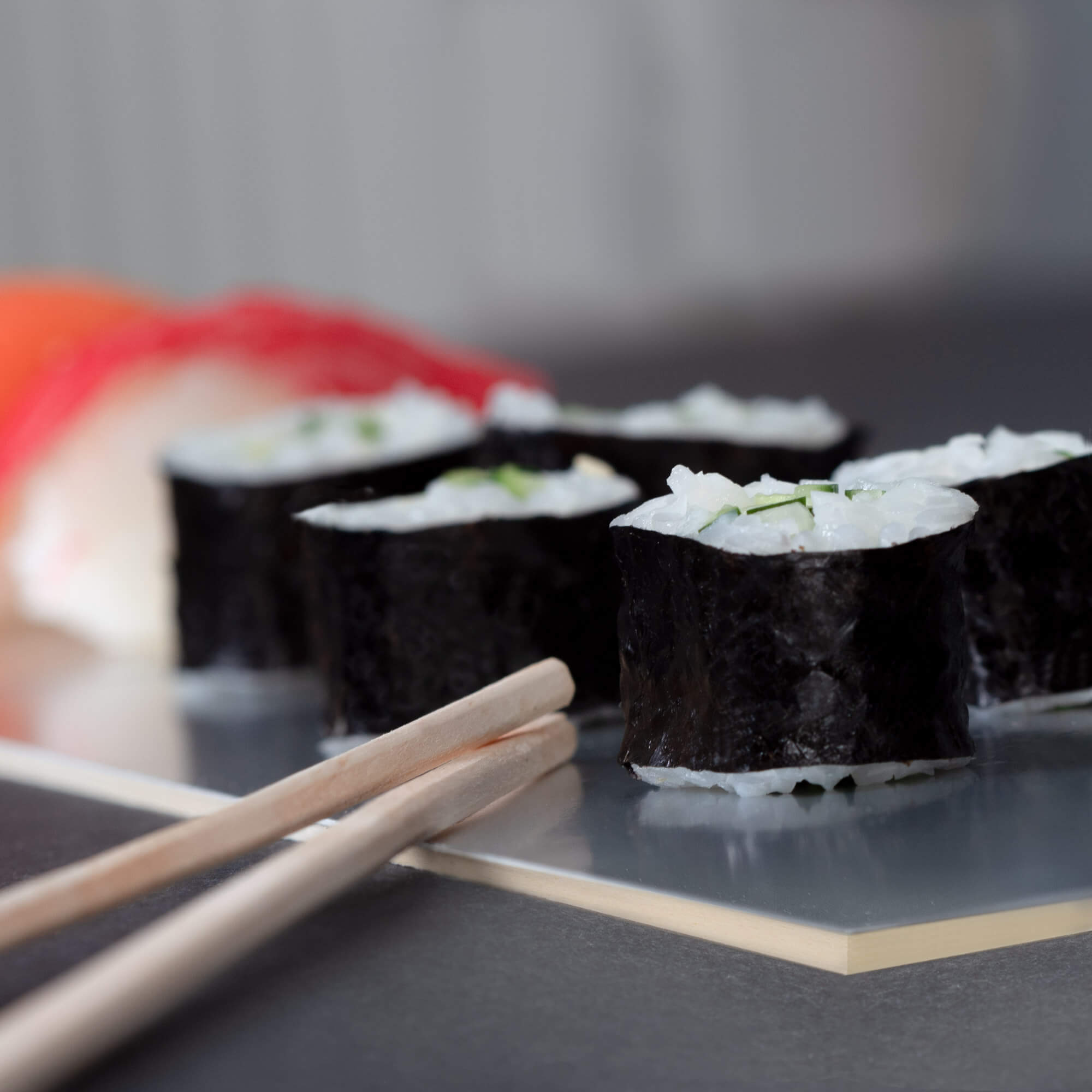 Lebensmittelverpackungen Direktkontakt Food Safe Eka Holzpappe Sushi